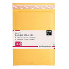 8.5x12 inches Kraft Bubble Mailer Self Seal Bubble Shipping Envelopes 100 Pack Padded Envelopes Thick Mailers Packaging for Small Business #2