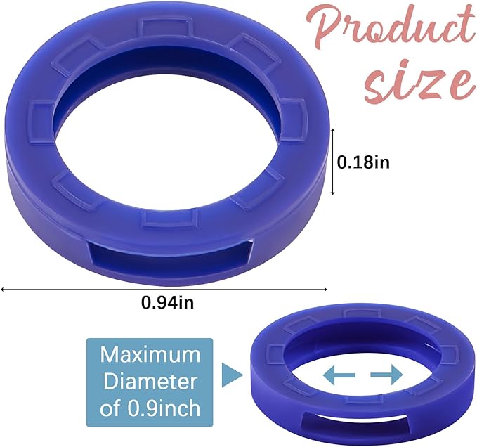 Blulu 80 Pieces 1Inch Colored Key Covers Caps Tags Covers Set Plastic Key Color Identifier Rings Toppers(Retro Color)