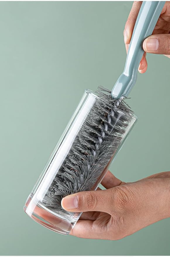 Kitchen Sink Long Handle Cleaning Brush, Household Cleaning Tool，Clean The Dirt in The Sink, Bottle Brush，PP+Steel Wire Material