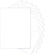 Silunkia 100 Sheets White Cardstock 8.5 x 11 Printer Paper, 200gsm/75lb Heavyweight White Paper Card Stock for Certificates, Invitations, Cards Making, Business Cards, School Crafting