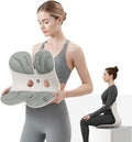 CabeVibe CabSupport Lumbar Support for Office Chair M5 – Ergonomic Support Seat for Posture Correction and Lower Back Pain Relief – Portable, Washable Pads for Office, Home, Car & Floor Sitting