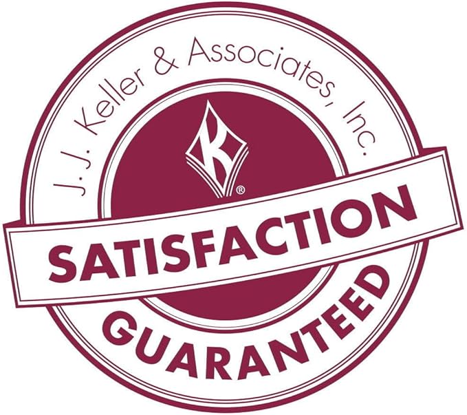 Driver Daily Log Book 25-pk. with Detailed Driver Vehicle Inspection Report & Simplified Recap - Book Format with 31 Sets, 2-Ply with Carbon, 8.5" x 5.5", J. J. Keller & Associates, Inc.