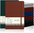 COMIX 12 Pack Lined Journal Notebooks for Women & Men, 240 Pages, Medium 5.5" x 8.3", Hardcover, Journaling Notebook for Work & Note Taking, Fits for School Home Business, Journals for Women, Men