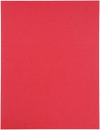 JAM PAPER Shipping Address Labels - Large - 3 1/3 x 4 - Red - 120/Pack