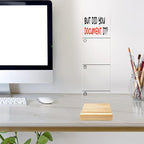 Monitor Memo Board Computer Monitor Memo Board But Did You Document It Sign Acrylic for Computer Monitors No Screen Damage With Removable Design 12.6x 3.15 x 0.2 inches