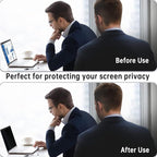 Peslv Magnetic Privacy Screen for Macbook 12 Inch (2012-2017), Removable Anti Blue Light Glare Filter Private Matte Screen Protector for Mac 12in Laptop Computer(Model A1534 A1931)