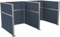 Versare Hush Panel Cubicle Kit | Workstation Partition Walls | Sound Dampening Cubicle Walls | Partitions for Desks