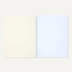 Amazon Basics College Ruled Spiral Notebook, 70 Sheets, 7-1/2" x 10-1/2", 3 pack, Assorted Pastel Solid Colors