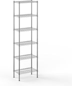 Regal Altair 14" Deep x 24" Wide x 86" Height Wire Shelving Kit | 6-Tier | NSF Commercial Storage Rack Unit