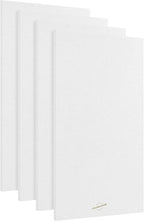 AudioSilk Acoustic Panels, 4 Pack ROOM KIT, Large, 46" x 23", Pure White
