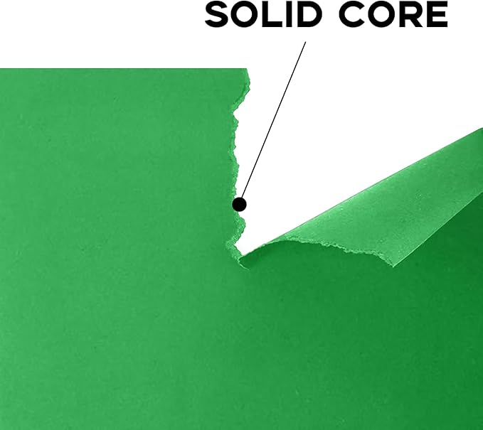 8.5 x 11 Green Card Stock, Goefun 50 Pack Green Cardstock, 65lb Printer Paper for Cards Making, Office Printing, Christmas