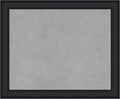 Amanti Art Black Framed Magnetic Board 19x23 Small Vision Board for use with Magnets, 100% Metal Sheet to Display Items as Office Decor or for Home Organization in mudroom, Kitchen or Kids Room