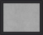 Amanti Art Black Framed Magnetic Board 19x23 Small Vision Board for use with Magnets, 100% Metal Sheet to Display Items as Office Decor or for Home Organization in mudroom, Kitchen or Kids Room