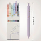 FIOVER Gel Pens, 6pcs Blue Ink Medium Point 0.7mm Smooth Writing Pens with Comfort Grip, Aesthetic Ballpoint for Journaling School Office Supplies, Gifts for Women Men (6PCS Blue Ink)