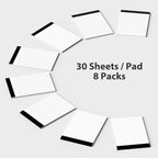 Nichela Notepad for Daily Planning and Organization of Work – 4 x 6-inches Lined Paper – Thick Bright White Paper – 30 Pages – Note Pads Ruled Pages – Pack of 8