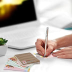 Pajean Funny Notepads with Sayings, Sticky Office Supplies, 12 Designs, 3 x 3.93 Inch
