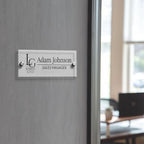 Custom Name Plates for Doors Personalized Wall Name Signs Office Workspace Decor New Job CEO Gift