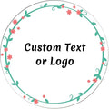 JOVELLO Personalized Custom Stickers - 60-1000 PCS Circle Custom Labels for Business, Logo, Office, Parties, etc (Labels Stickers-3)