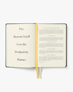 Intelligent Change - 3-Month Productivity Planner, Productivity Tools for Time-Management and Mindfulness, Daily To-Do List, A5 Undated Quarterly Planner (Green)