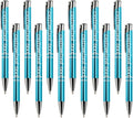 Yucold Customized ballpoint pens in bulk, personalized ballpoint pens with free engraving, for use in companies, enterprises, graduation anniversaries (Sky blue,39)