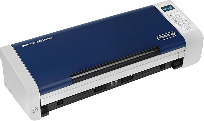 Xerox Duplex Portable Document Scanner Blue & White - XDS-P