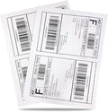 8.5" x 5.5" Half Sheet Self Adhesive Shipping Labels for Laser or Inkjet Printer (500 Labels)