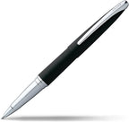 Cross ATX Refillable Rollerball Pen Presented in a Luxury Gift Box - Medium Point, Black Ink, Basalt Black