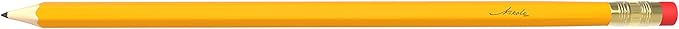 Nikola Works Bulk 650 Pack Premium Pre-Sharpened #2 HB Pencils USA Standard Wood Cased Graphite With Erasers