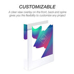 Samsill Economy 1.5 Inch 3 Ring Binder Bulk Pallet, Made in The USA, Round Ring Binder, Customizable Clear View Cover, White, Pallet of 720 Binders in 60 Cartons