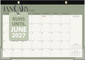 2026 Desk Calendar, Large Desktop/Wall Monthly Calendar (Jan. 2026 - Jun. 2027) 17'' x 12'' School Year Desk Planner for Teacher Family School Office Supplies