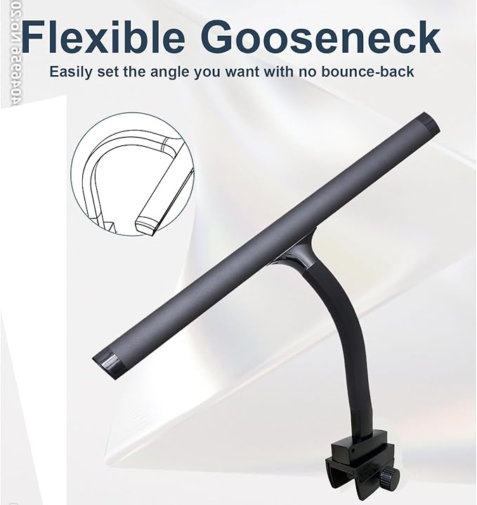 AETEE Piano Lights for Digital Piano and Grand Piano, Professional Led Clip lamp with Ambient Light, Memory Function,Piano Lamps for Sheet Music, Eye-Care 5 Levels Color Temperatures 5 Levels Dimming