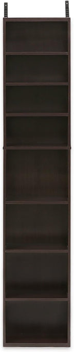 FURINNO Indo 8-Tier Media Tower, Espresso