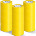 Oleitodh 12 Rolls Yellow Painters Tape Bulk 3 inch x 60 Yards, Painters Masking Tape No Residue Wall Painting Tape Artist Tape Trim Edge Finishing Tape for Wall Painting Decoration DIY Supplies