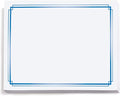 PaperDirect Foil Elegance Specialty Certificates, 50 Sheets of 38lb White Paper, 8½" x 11", Double Blue Foil Border, Perfect for Awards, Students, Employees, Volunteers, Course Completion, Diplomas
