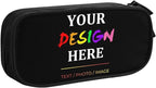 Pazacon Custom Pencil Case for Kids with Name Photo Text, Personalized Pencil Box for Women Men, Customize Pen Pouch Organizer School Supplies for Teen Students