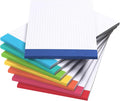 Jetec Small Graph Paper Notepad 5 x 8 Inch Mini Notebook Double Sided Memo Pads Back to School Supply Pocket Notepad Assorted Colors 50 Sheets Graph Paper Notebook(Grid(5x5),8 Pcs)