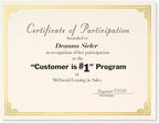 PaperDirect Gold on Cream Classic Specialty Certificates, 8½ x11, Foil Accents, 50 Count, Certificates And Awards Paper, For School, Work, Diplomas & Award Certificates
