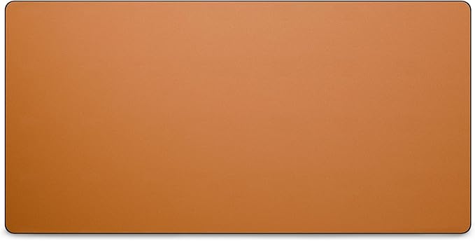 Jotsome Leather Desk Pad Mat, Non-Slip Desk Blotter Pad - Desk Protector for Office, Home, Laptop, and Desktop, Gift for The Holidays (Tan, 34" x 17")