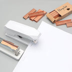 NatSumeBasics Rose Gold Staple 6000 Colored Staples Copper Color Staples Standard 26/6 Manual Desk Stapler Refill for Office Supplies Accessories (Rose Gold)