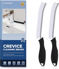 CLEANGOR Crevice Cleaning Brushes, Cleaner Scrub Brush Tool for Hard to Reach Tight Space, Home Essentials, Cleaning Supplies for Shower, Bathroom, Kitchen, Toilet, Window