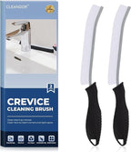 CLEANGOR Crevice Cleaning Brushes, Cleaner Scrub Brush Tool for Hard to Reach Tight Space, Home Essentials, Cleaning Supplies for Shower, Bathroom, Kitchen, Toilet, Window