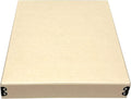 Lineco Museum Storage Box Tan, 8"x10"x1.5", Archival Boxboard, Drop-Front Design with Metal Edge. Organize, Store and Preserve Photographs, Prints, Documents, Art, Ephemera, Family Records