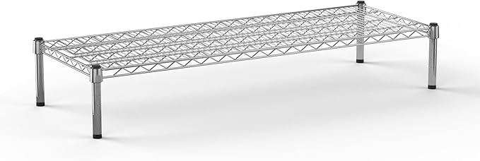 Regal Altair 18" Deep x 48" Wide x 8" Height Wire Shelving Kit | 1-Tier | NSF Commercial Storage Rack Unit