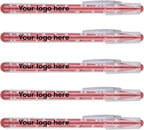 Custom Maze Ballpoint Pens – Personalized Puzzle Pens with Logo/Text – Promotional Pens for Events, Schools, Trade Shows – Fun Interactive Design (Red, 300 Count, Pack of 1)