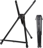 MEEDEN Tabletop Easels, Metal Easel Stand for Painting & Display, Aluminum Desktop Art Painting Easel, Foldable Portable Paint Easel Tripod Stand for Canvas, Paintings, Photos, Books, Signs