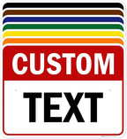Custom Sign, Custom Sign for Business, Indoor/Outdoor use. 18x24 Inches, Rust Free .063 Aluminum, Fade Resistant, Made in USA by My Sign Center (Header)