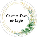 JOVELLO Personalized Custom Stickers - 60-1000 PCS Circle Custom Labels for Business, Logo, Office, Parties, etc (Labels stickers-23)