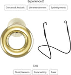 Loop Experience 2 + Loop Link Bundle Reusable Ear Plugs for Concerts, Live Events, Festivals, Motorcycles, Noise Sensitivity & More | 18 dB Noise Reduction