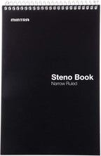 Mintra Office Steno Books - (Primary Colors, 4 Pads/Pack, Narrow Ruled), 6inx9in, 70 Sheets, Notebook for writing notes in school, university, college, work, office