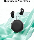 Clicar Ear Plugs for Sleeping,30dB Noise Cancelling Earbuds,Concert Ear Plugs for Swimming,Snoring,Sider Sleepers Airplane,Silicone Ear Plugs for Noise Reduction,Side Sleepers Invisible Earbuds